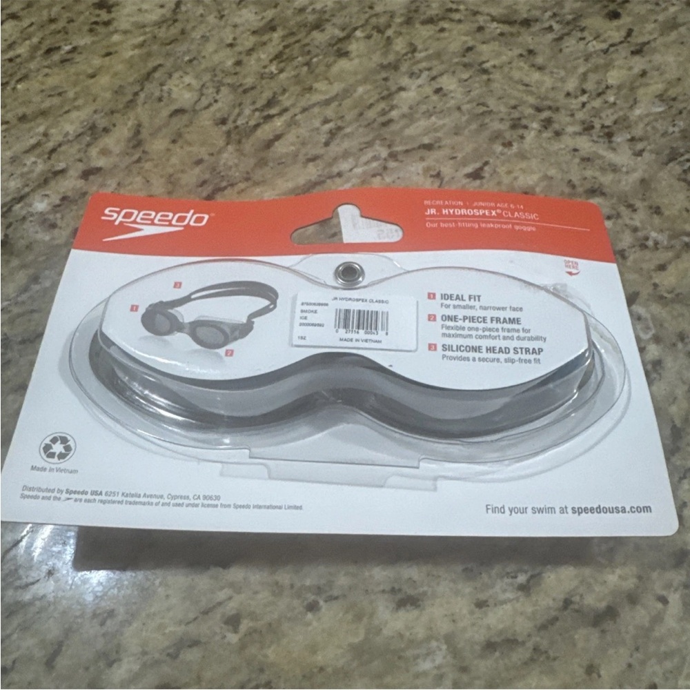 Speedo Jr. Hydrospex Classic Swim Goggles - Picture 7 of 8